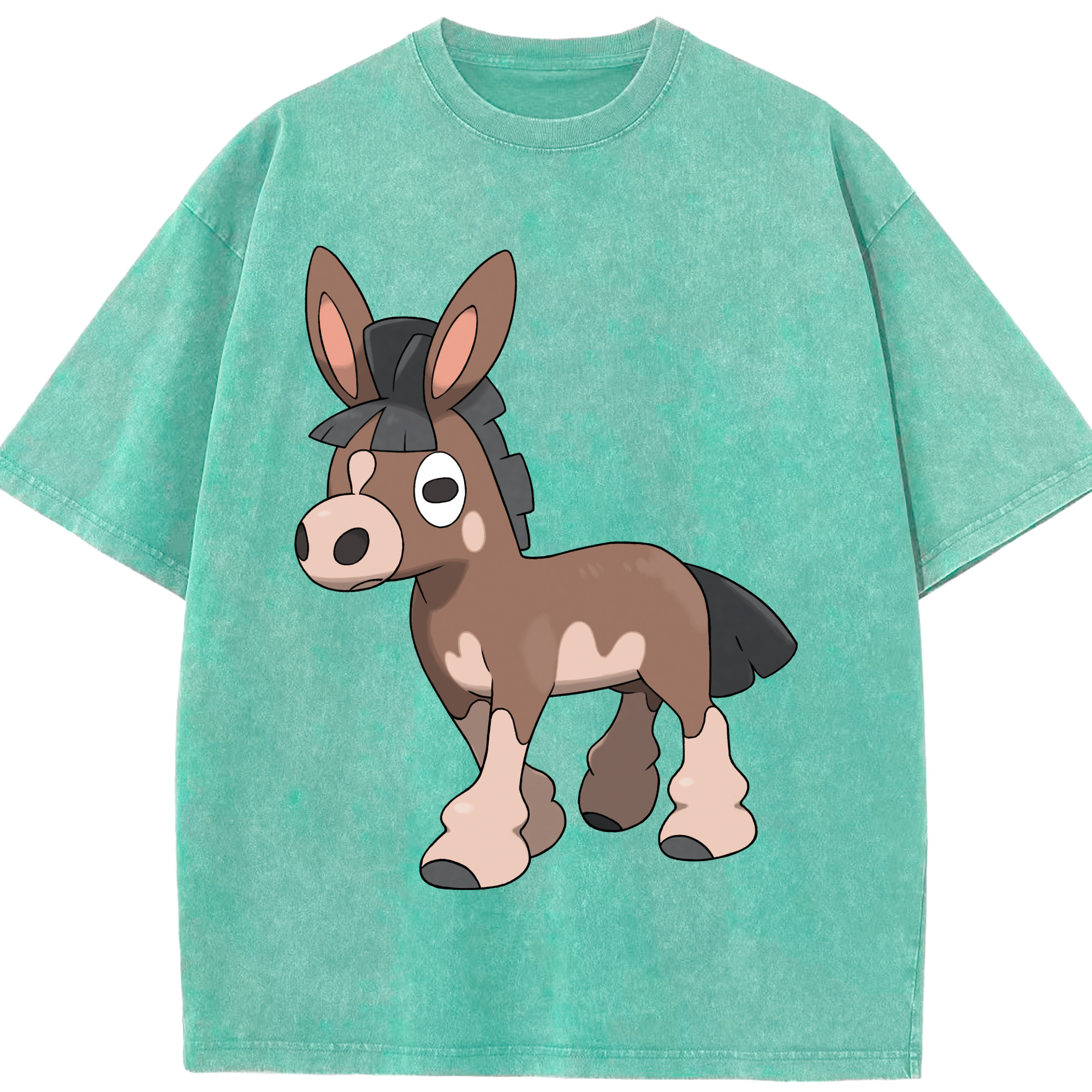 （画像用） ポケットモンスター Pokémon 綿100% ヴィンテージ風 半袖Tシャツ（フロントプリント）